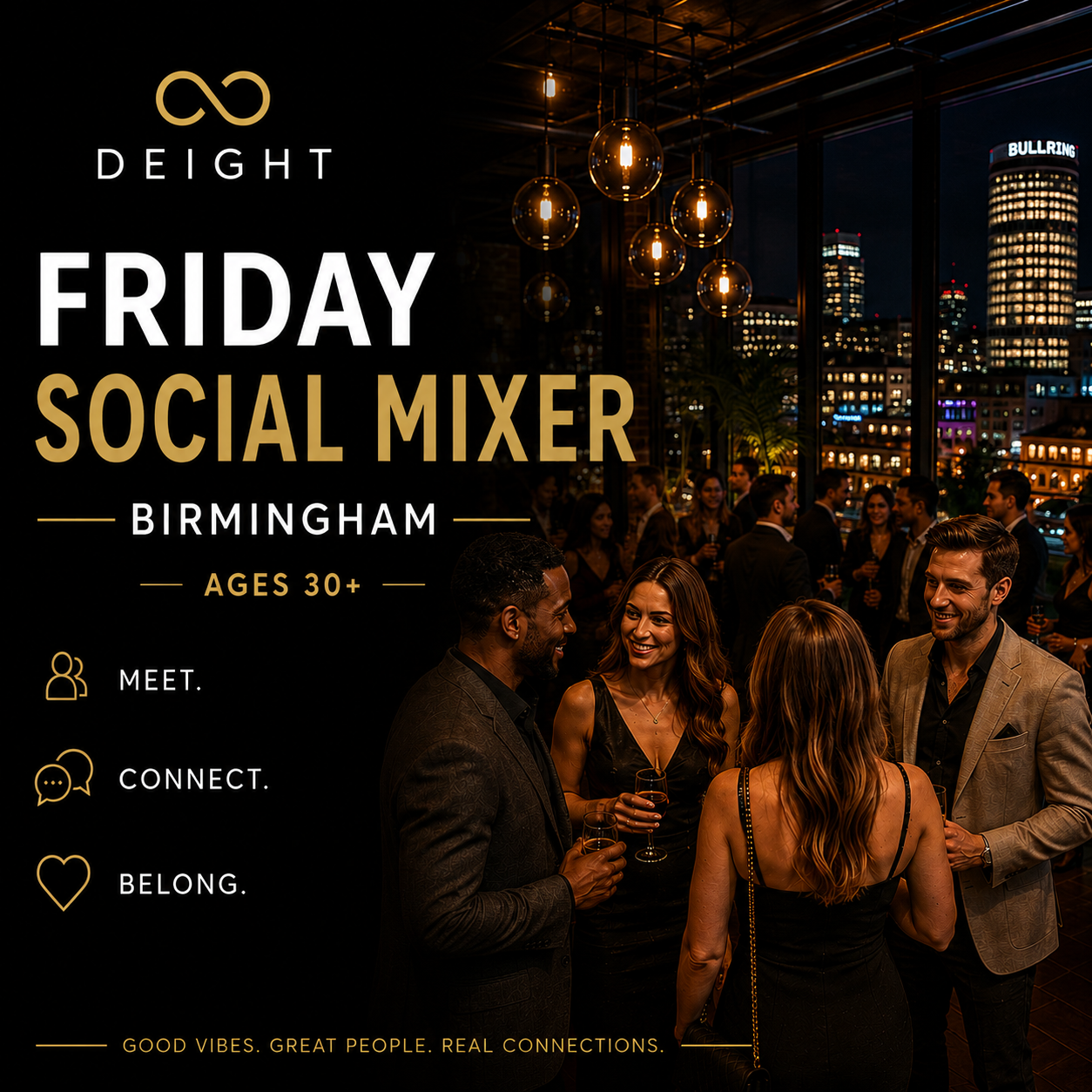 11 September 2026 | Friday Social Mixer | Birmingham | Event Pass