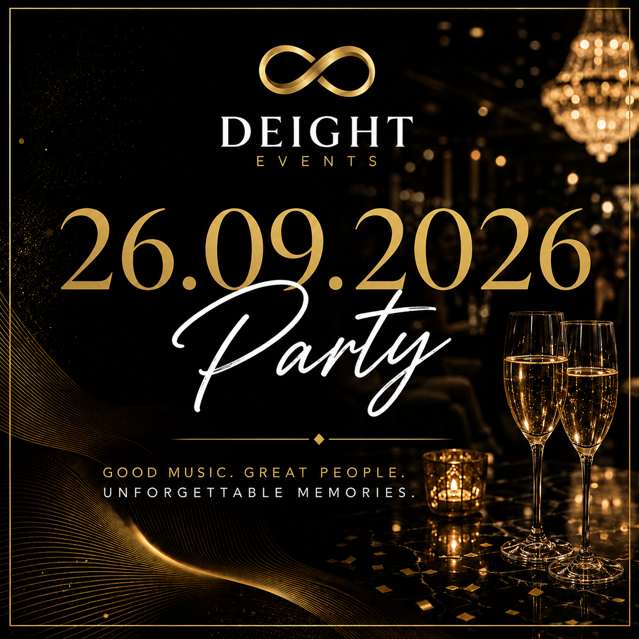 26 September 2026 | DEIGHT Anniversary Party | Birmingham | Event Pass