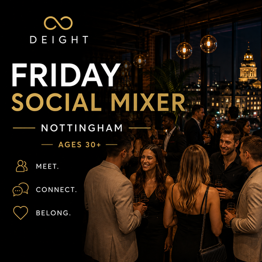 18 September 2026 | Friday Social Mixer | Nottingham | Event Pass