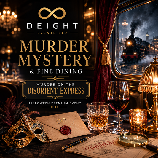31 October 2026 | Murder Mystery & Fine Dining | Nottingham | Event Pass