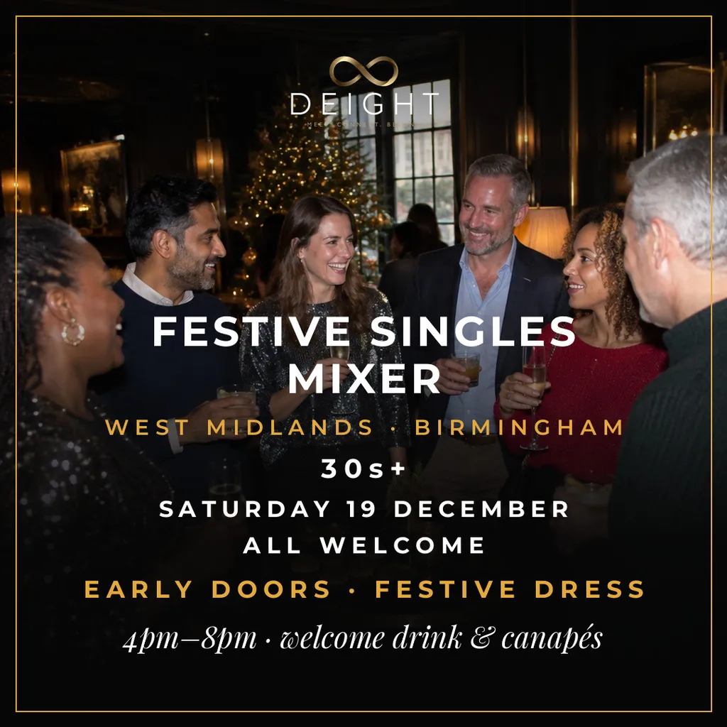 DEIGHT Festive West Midlands Mixer artwork for Birmingham without date