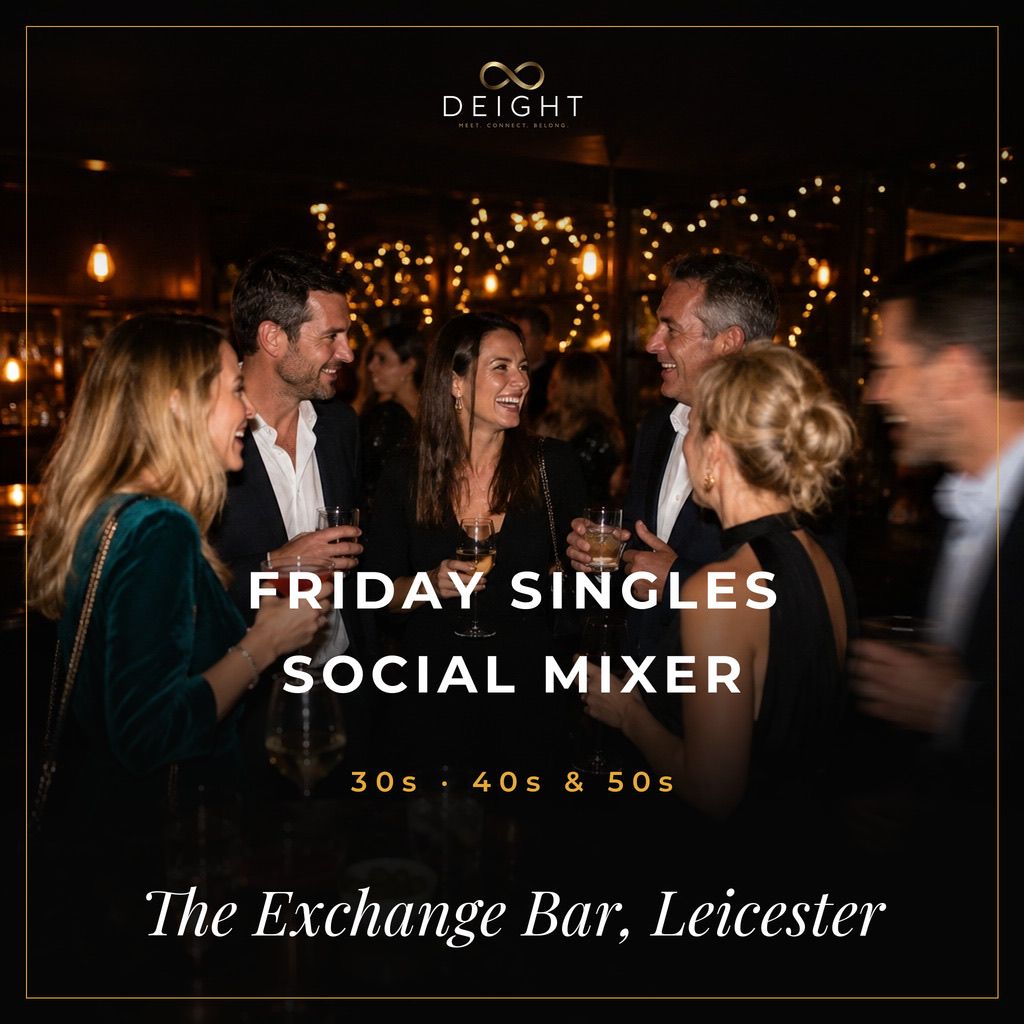 Guests enjoying a Leicester DEIGHT Friday Social Mixer